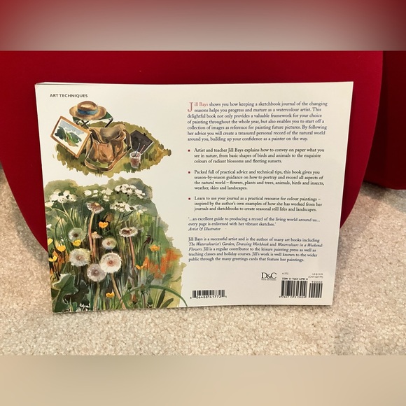 “The Watercolourist’s Nature Journal” by Jill Bays - Picture 3 of 3